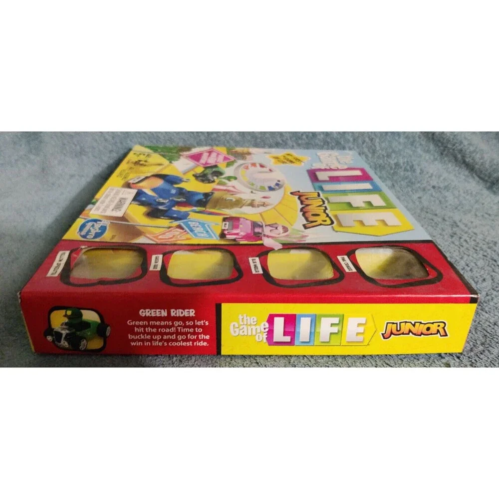 The Game Of Life Junior Edition Board Game Complete